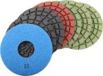 5" Diamond Floor Pads 5.0mm Wet Polishing Pads Set