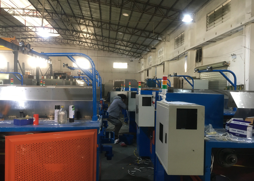 Fine Copper Wire Drawing Machine With Annealer