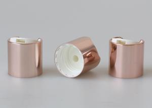 Wholesale Rose Gold Plastic Inner 24-410 Aluminum Disc Top Cap Closures from china suppliers
