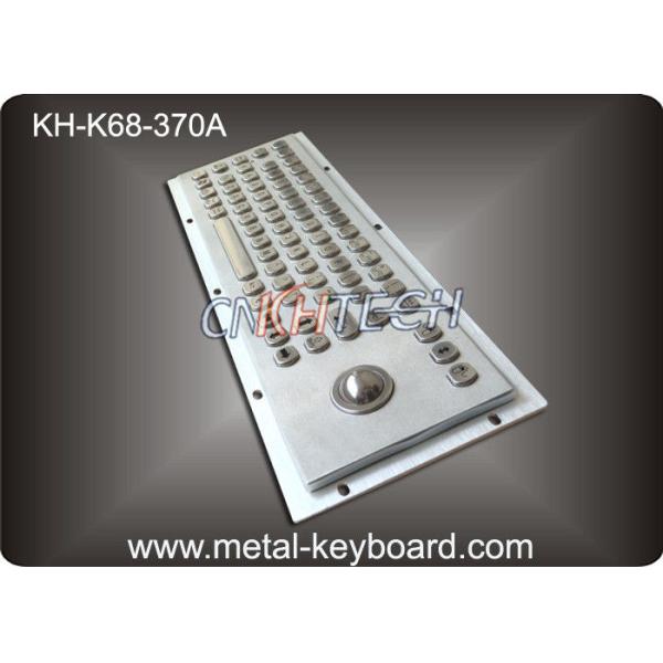 Mounted 67 Keys Industrial Computer Keyboard , Dust Proof Keyboard In Metal