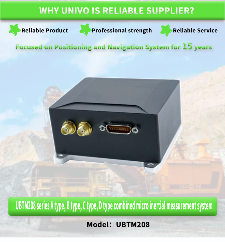 Navigation with UBTM208Y UNIVO Antenna Stable Attitude Fibre Optic Gyroscope Sensors