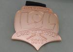 Die Stamping Skate Awards Die Cast Medals , Zinc Alloy Marathon Medals