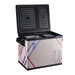 Stainless Steel Material Mini Refrigerator 12v 24v Vertical Fridge For Yacht