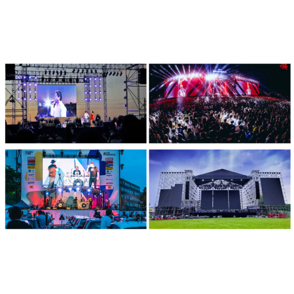 Guide Visual GS Series P3.91 LED Panel – 500*500mm Cabinet, Stunning Visuals for Concert Stages