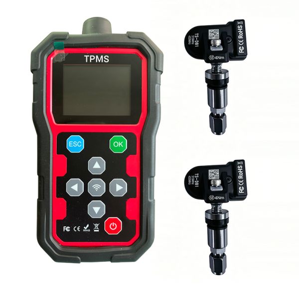Tire Pressure Monitor System Gray Gun Metal Valve Stem Universal Tpms Sensor