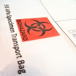 Wholesale Virgin LDPE Slider Seal 95kpa Biohazard Bag Flexo Printing from china suppliers