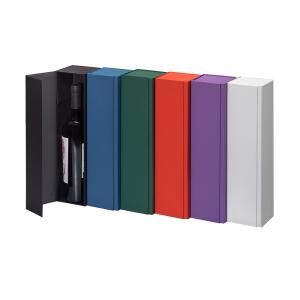 Wholesale Concealed Magnet Close Wine Gift Packaging Boxes Flip Top CMYK 4C Printing from china suppliers