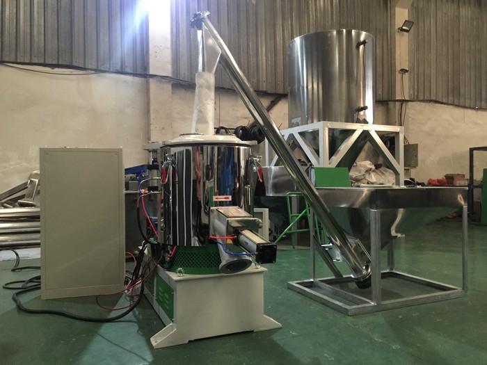 SHR-500 PVC Plastic Mixer Machine Closed Structure Design For Pipe Profile