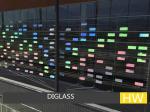 Decorative Color Change Dichroic Glass