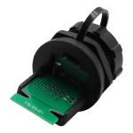 RJ45 Plastic Material Communication Cable Connectors For Networking