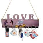 5mm Thickness Sublimation MDF Blanks LOVE HOME FAMILY Wooden Key Sign