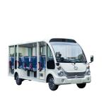 72V Large Capacity lead Acid Battery 14 Seater Electric Tourist Bus Sightseeing