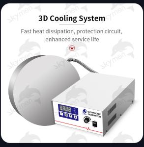 Wholesale 1500W Submersible Ultrasonic Transducers Adjustable Timer Rigid Tube Wiring Connected from china suppliers