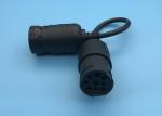 J1708 Deutsch 6 Pin Female to Black Type 1 J1939 Deutsch 9 Pin Male Cable