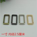 Wholesale Factory Made Thickness 3.5 MM Zinc Alloy Metal Square Buckle For