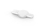 6mm Transmission White Portable Watch Wireless Charger 3 In 1 Samsung/Apple