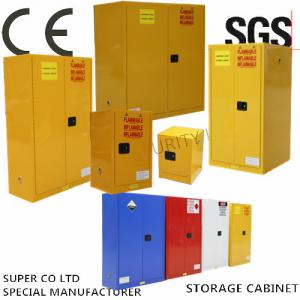 Wholesale Vertical Drum Hazardous Flammable Storage Cabinet Fully Welded , 60 Gallon from china suppliers