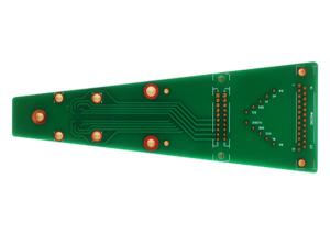 Wholesale Immersion Gold Rigid Fr4 Double Sided PCB 78.74mil Green Solder Mask from china suppliers