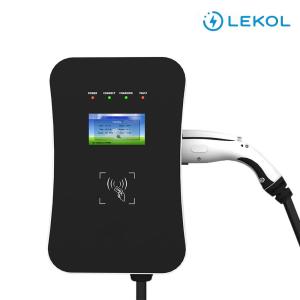 Wholesale 7kw Level 2 Fast Wall Mounted EV Charger Station EV Wall Charger from china suppliers