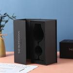 Customized Exquisite Single Red Wine Gift Box Magnetic Suction Flap Packaging