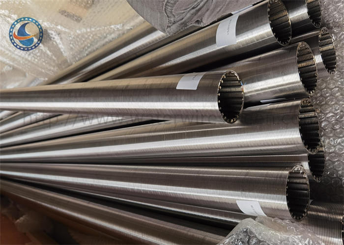 25-3200 Micron Din Profile Wire Johnson Screen Pipe For Industrial Filtering Solutions