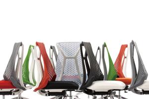 Wholesale Hermen Miller Moon Ergonomic Home Office Chairs Black / Grey from china suppliers