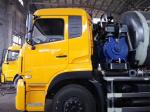 Dongfeng Jetting Sewage Vacuum Suction Truck With 420HP Deputy Diesel Engine