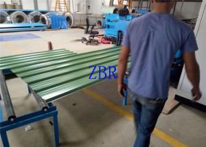 Wholesale 13 Rows Roof Panel Roll Forming Machine With 5 Ton Hydraulic De - Coiler from china suppliers