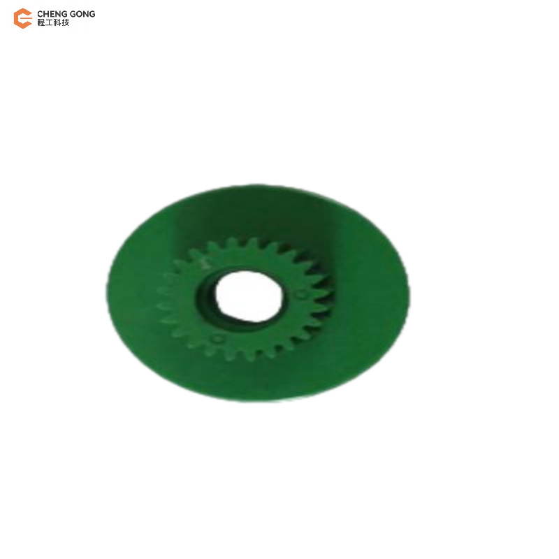 009-0020379 009-0020379-14 Fujitsu ATM Parts GBNA Upper Transport Green Gear 24 Tooth