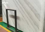 White Marble Natural Stone Slabs For Vanity Tops From Guangxi Quarry Abrasion