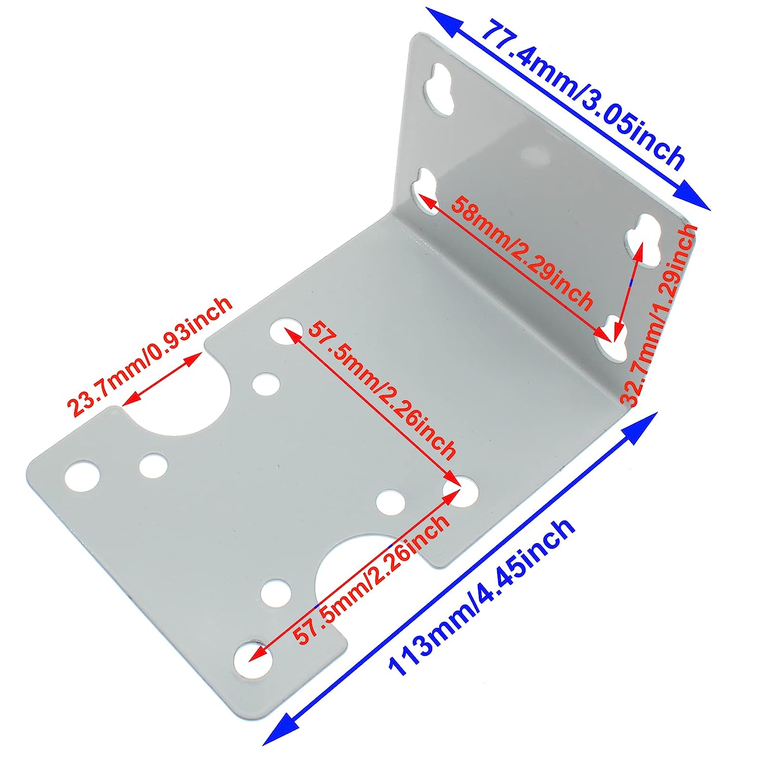 Stainless Steel Water Filter Housing Bracket for Standard Water Purifier RO Machine