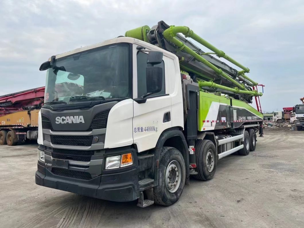 Used Truck-Mounted Concrete Pump Truck Pump Construction Machine Zoomlions 56m Mounted Pump Truck in Stock for Sale