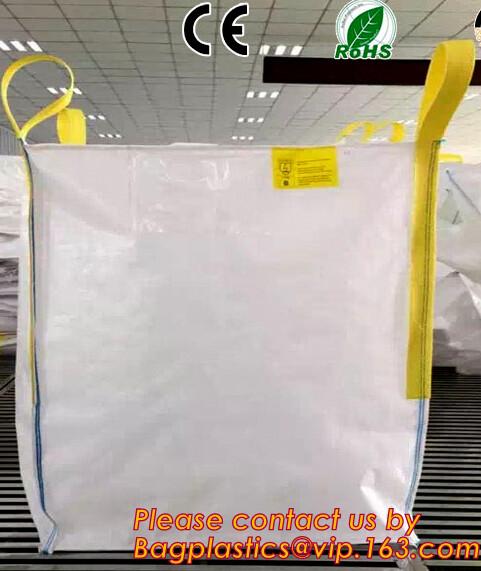 pp fibc 1000kg big bag for cement shandong ton bag for sand, building material,