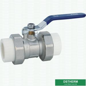 Wholesale Ppr Double Union Ball Valve Male Female Union Ball Valve High Pressure Strong Quality from china suppliers