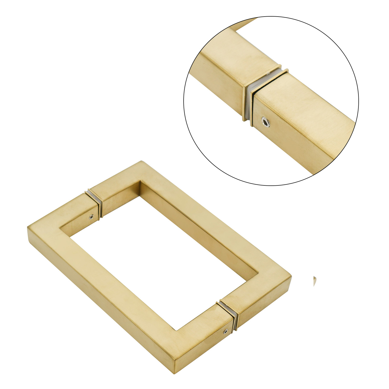 Modern Design 304 Stainless Steel Door Window Handles for Shower Enclosure Glass Door