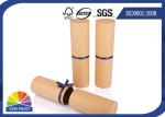 Small Lovely Cylinder Round Cardboard Gift Box Paper Packaging Tube with Ribbon