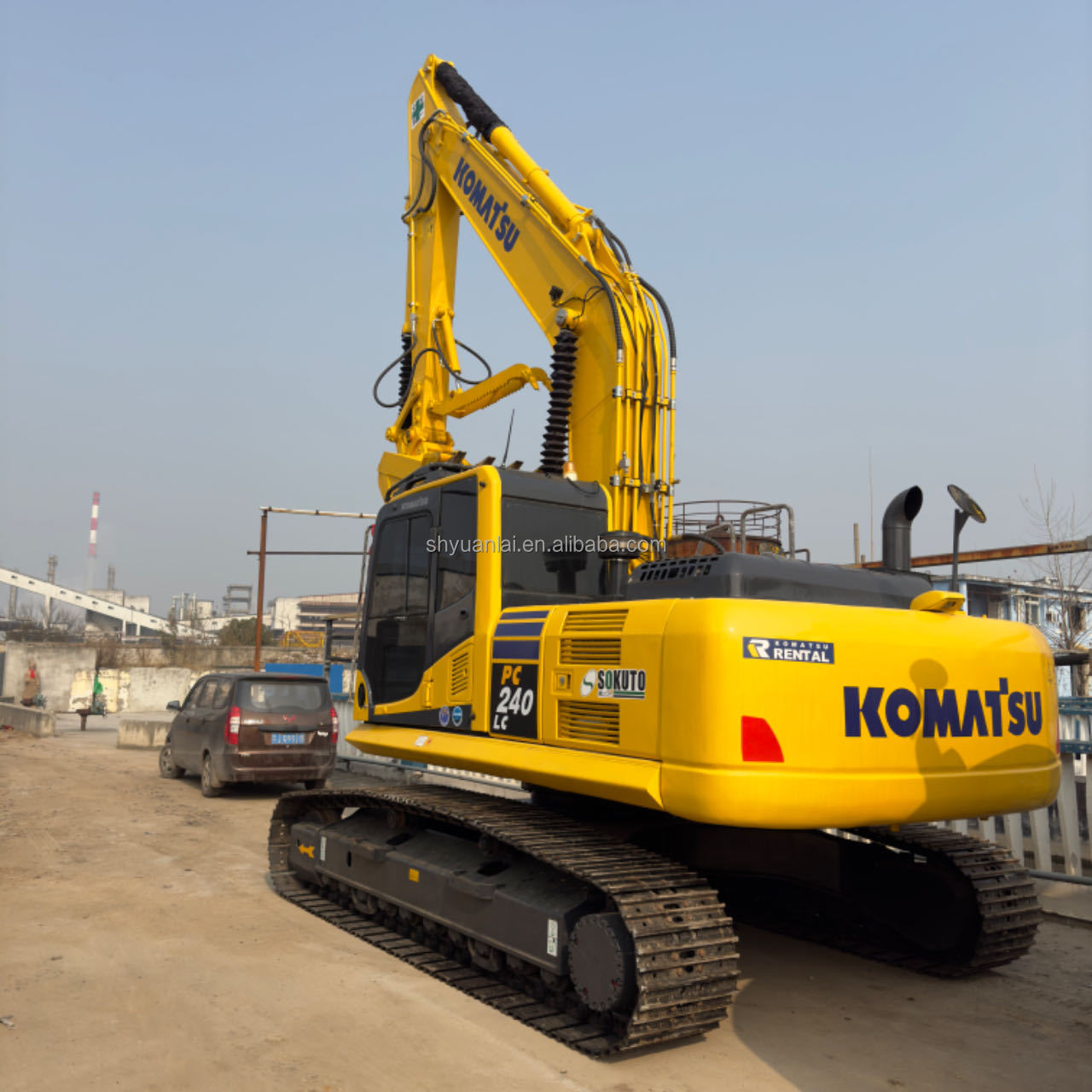 Used Good Condition Komatsu PC200-8 Excavator Crawler Original Hydraulic Valve