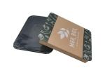 Custom Kraft Paper Boxes Sleeve Take Away Food Container Packaging Sleeve
