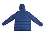 Quilted Nylon Packable Puffer Jacket Mens Blue Quilted Coat