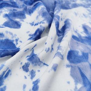 Wholesale Antibacterial Spring Summer Fabrics 21s 80*60 180gsm Tie Dyed Soft Washed Denim from china suppliers