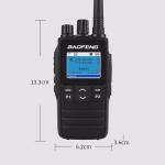 Ham Radio Transceiver Digital Radio Walkie Talkies DM-1703 DMR Dual Band Wokey
