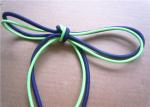 Elastic Polished Cotton Cord Rope , Cotton Braided Cord Eco Friendly