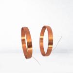 0.012 - 0.5mm Magnet Copper Wire Solderable Enameled Wire With Polyester Coating