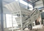YHZS100 Mobile Concrete Batching Plant Ready Mixed Plant With Installation