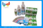 High Shrinkage Drink Bottle Labels PVC Heat Shrink Sleeve , Thickness 25-70 Mic