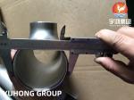 Super Duplex Forged Steel Fittings ASTM A815 UNS S32750 / S32760 Seamless Tee /
