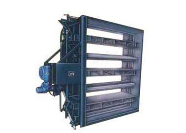 Custom Duct Isolation Dampers Shut Off Baffle Door Easy Operation Stainless