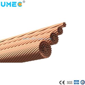 Wholesale Stranded Conductor Type Earth Ground Wire Cable 35mm2 50mm2 70mm2 Bare Copper Conductor from china suppliers
