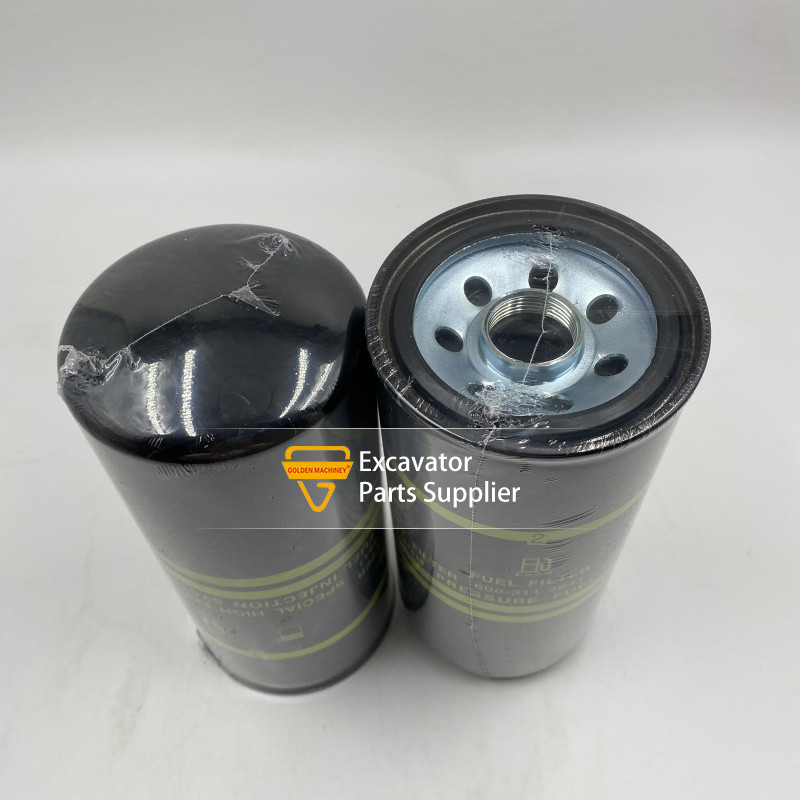 Excavator Engine Diesel Fuel Filter Element 600-311-3841 For Komatsu PC450 400-7