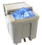 125L Restaurant Insulated Ice Caddy Plastic With Wheels